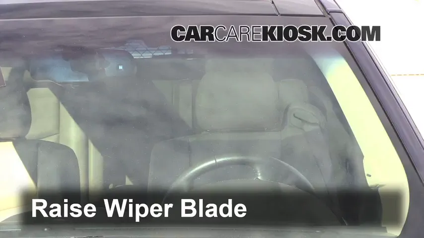 2007 Cadillac SRX 4.6L V8 Windshield Wiper Blade (Front) Replace Wiper Blades
